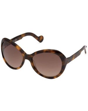 Moncler Bellux Cat Eye-Frame Sunglasses - White