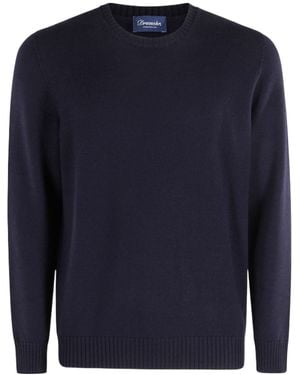 Drumohr Long-Sleeved Sweater - Blue