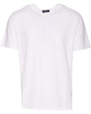 Herno Stretch Jersey Crew Neck T-Shirt - White