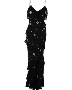 LoveShackFancy Spaghetti Strap Dress - Black