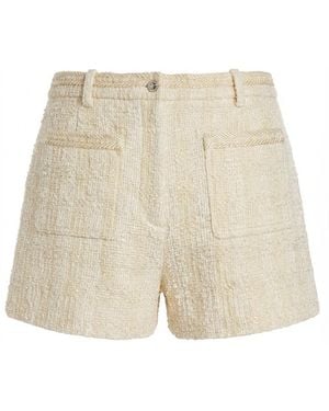 Gucci Tweed Shorts - Natural