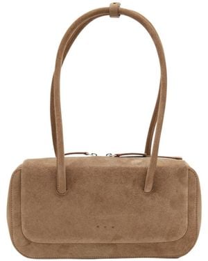 Aesther Ekme Structured Shoulder Bag - Brown