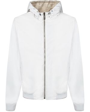 Moorer Double-Sided Jacket - White
