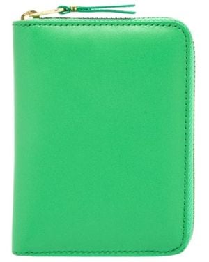 Comme des Garçons Classic Zipper Wallet - Green
