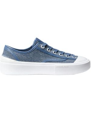 Michael Kors Round Toe Low-Top Casual Shoes - Blue