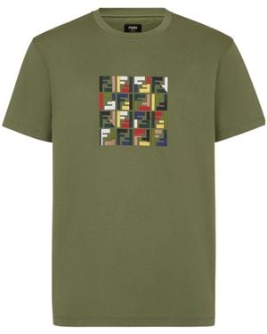 Fendi T-Shirts - Green