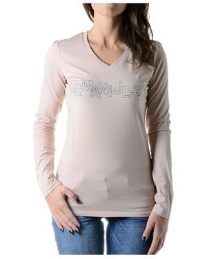 Armani Jeans Logo Detail T-Shirt - Gray