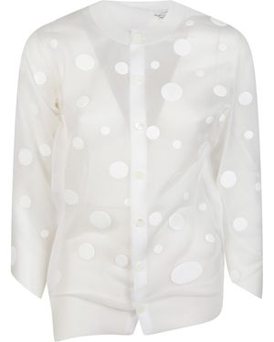 Junya Watanabe Long-Sleeved Knitwear - White