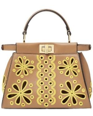 Fendi Peekaboo Shoulder Bag - Metallic