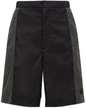 Moncler Nylon Shorts - Black