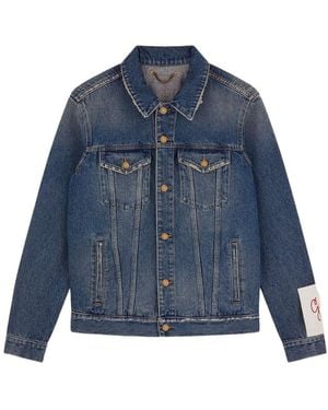 Golden Goose Buttoned Denim Jacket - Blue