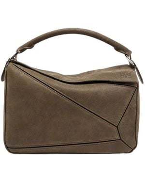 Loewe Puzzle Small Shoulder Bag - Brown