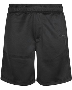 Lanvin Logo Shorts - Black