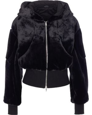 Moose Knuckles Long-Sleeved Casual Jacket - Black