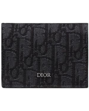 Dior Logo Wallet - Black