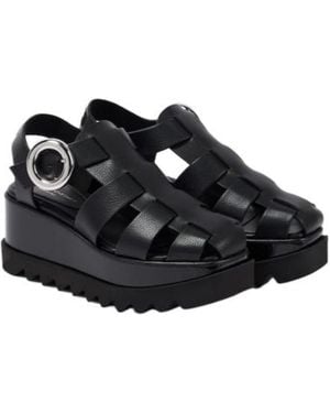 Stella McCartney Platform Sandals - Black