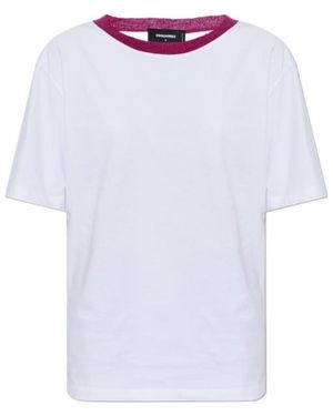 DSquared² Short-Sleeved T-Shirt - White