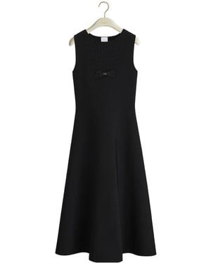 black dior dress 2008 Christian Dior by John Galliano Black Beaded Silk High Slit Bias-