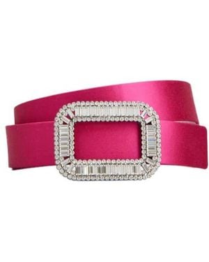 Roger Vivier Pilgrim Belt - Pink