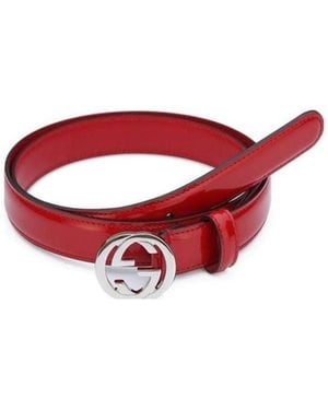 Gucci Mutual Buckle Belt - Pink