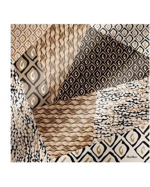 Max Mara Carre Pattern-Printed Scarf - Multicolour