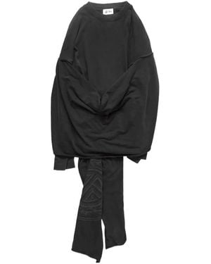 Jean Paul Gaultier Logo Sweatshirt - Black