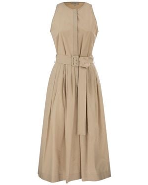 Antonelli Sleeveless Dress - Natural