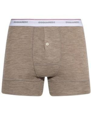 DSquared² Logo Underwear - Gray