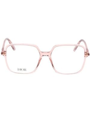 Dior Eyewear Square Frame Glasses - Natural