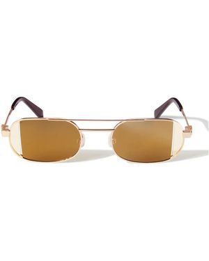Off-White c/o Virgil Abloh Lynn Sunglasses - Metallic