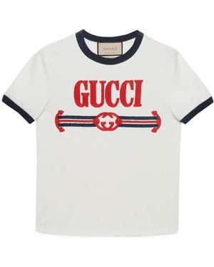 Gucci Logo T-Shirt - White