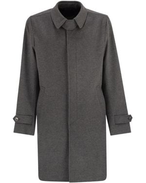 Herno Long-Sleeve Coat - Gray
