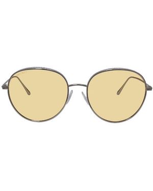 Jimmy Choo Eyewear Round Frame Sunglasses - Metallic