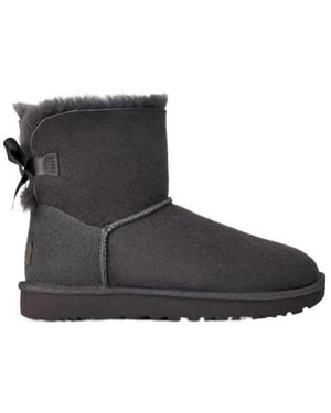 UGG Mujer Botas Mini Bailey Bow Ii - Black