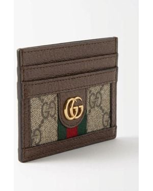 Gucci Ophidia Card Holder - Brown