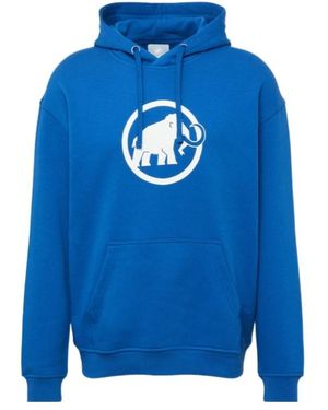 Mammut Base Ml Hoody Classic - Blue