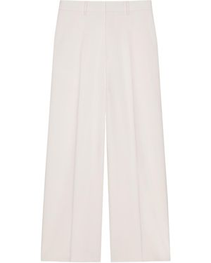 Givenchy Extra Wide Trousers - White