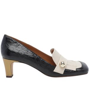 Chie Mihara Square-Toe High Heels - Brown