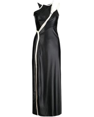 OTTOLINGER Asymmetric Halterneck Dress - Black