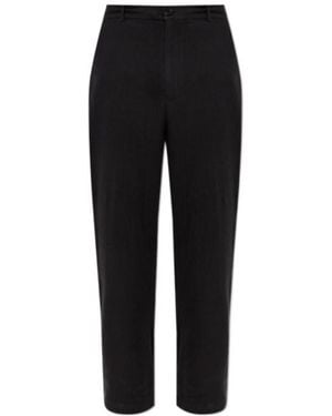 AllSaints Taiko Textured-Finish Trousers - Black