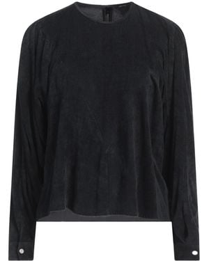 Isabel Marant Crew Neck Long-Sleeved T-Shirt - Black