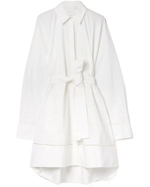 Proenza Schouler Simple Shirt Dress - White
