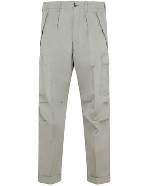 Tom Ford Straight-Leg Cargo Trousers - Grey