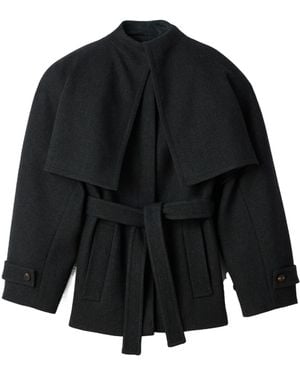 Jacquemus The Bolero Peacoat - Black