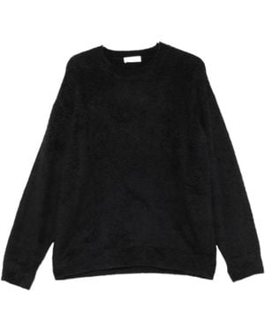 Roberto Collina Oversized Crew Neck Knit Jumper - Black