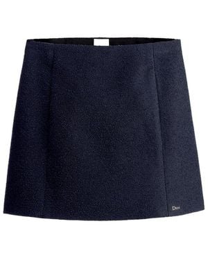 Dior Flared Miniskirt - Blue