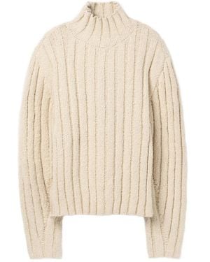 Séfr Ribbed Acquiles Jumper - Natural