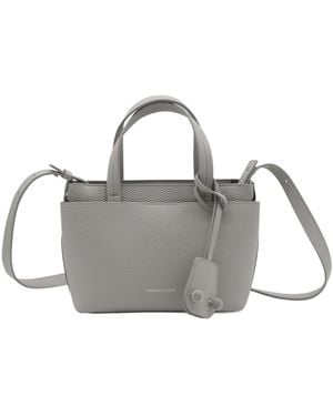 Fabiana Filippi Logo Printed Tote Bag - Grey