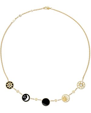 Dior Rose Des Vents And Rose Céleste Necklace - Metallic