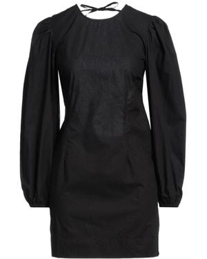 Ganni Short Dresses - Black